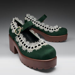KOI Tira Mary Janes ‘ Willow Wisp Edition’