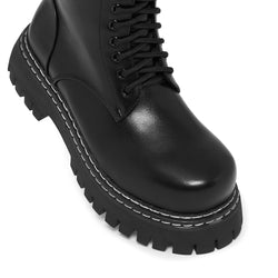 KOI Arasaka Men's Double Rand Military Boots - Black
