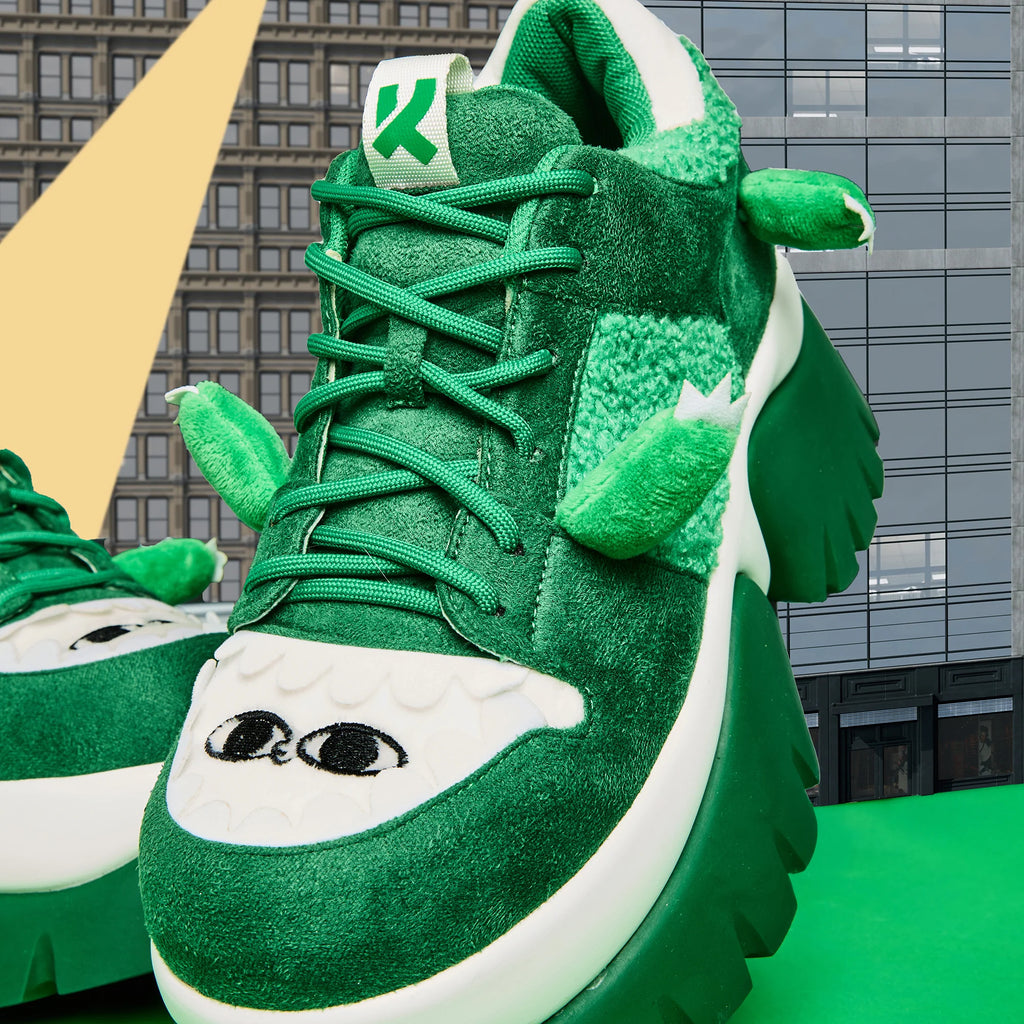 KOI Beanzilla Platform Trainers - Green-Clearance