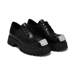 Gehrman Metal Cap Men's Chunky Shoes - Shadow-Size 11-Clearance