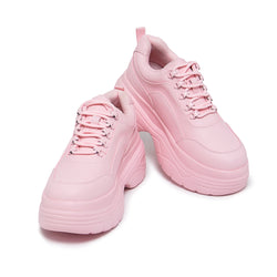 Jennie Pink Chunky Bubble Trainers