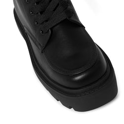KOI Malai Lace up Boots - Black