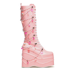 The Dreamscape Charms Long Boots