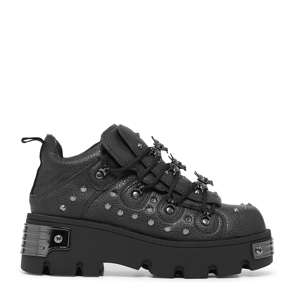 KOI Thurnax Chunky Hardware Trainers - Black
