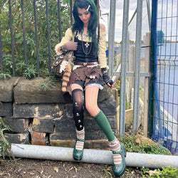 Tira Juniper Mary Janes ‘Stitched Up Edition’