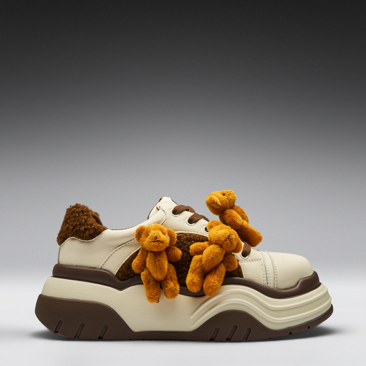 KOI Poco The Teddy Chunky Trainers-Clearance