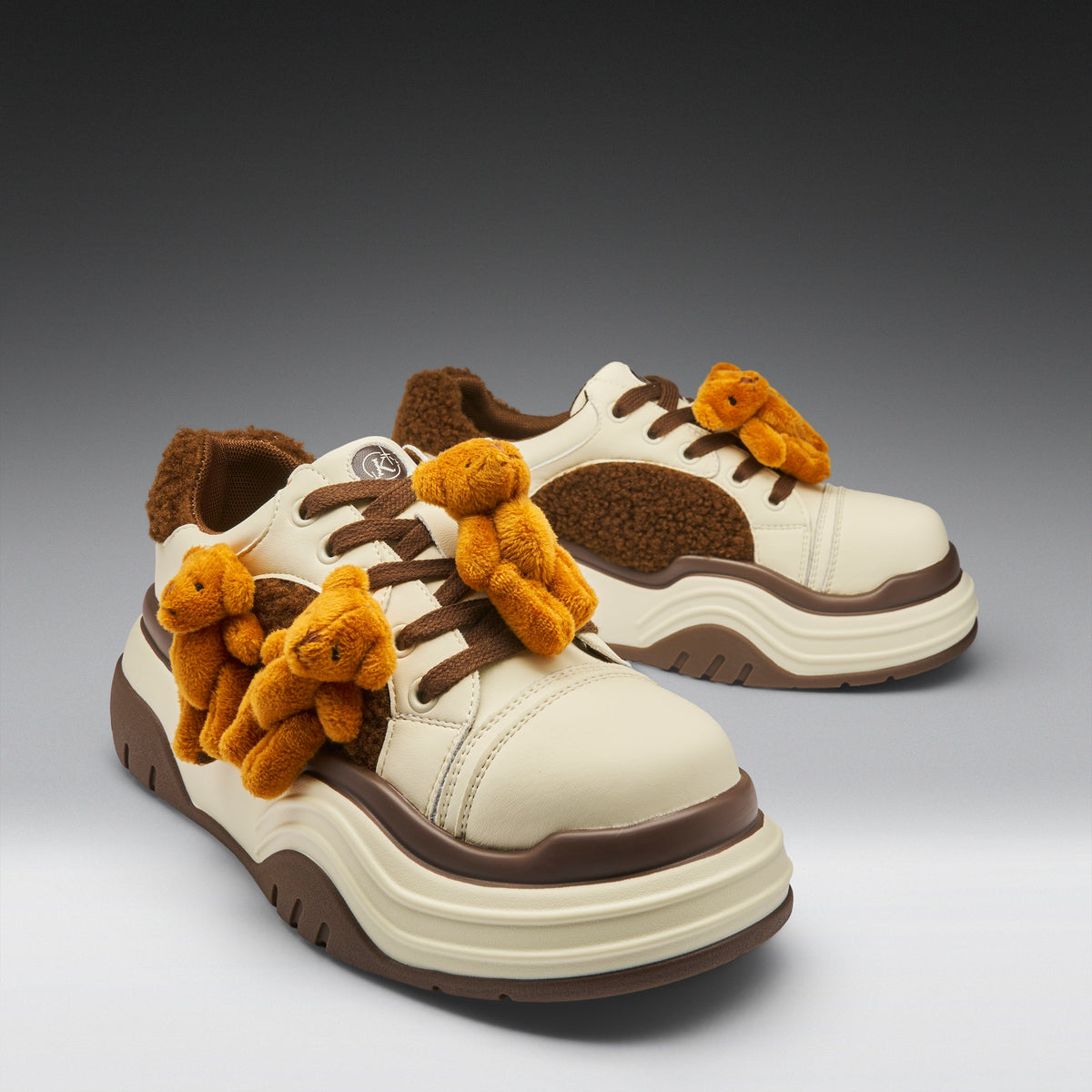 KOI Poco The Teddy Chunky Trainers-Clearance