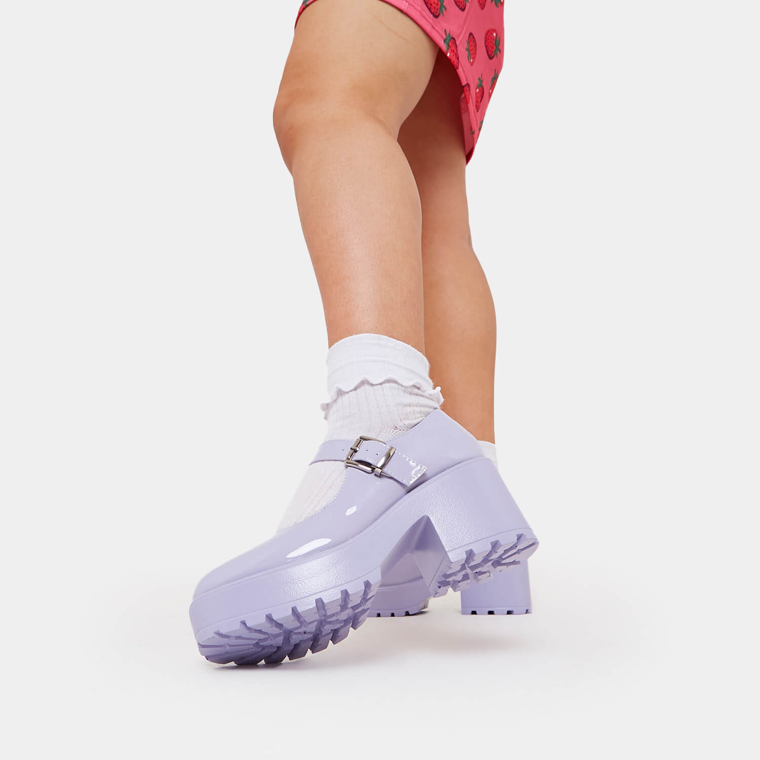 KOI Tira Mary Jane Shoes ' Lilac Nectar Patent Edition'-Clearance
