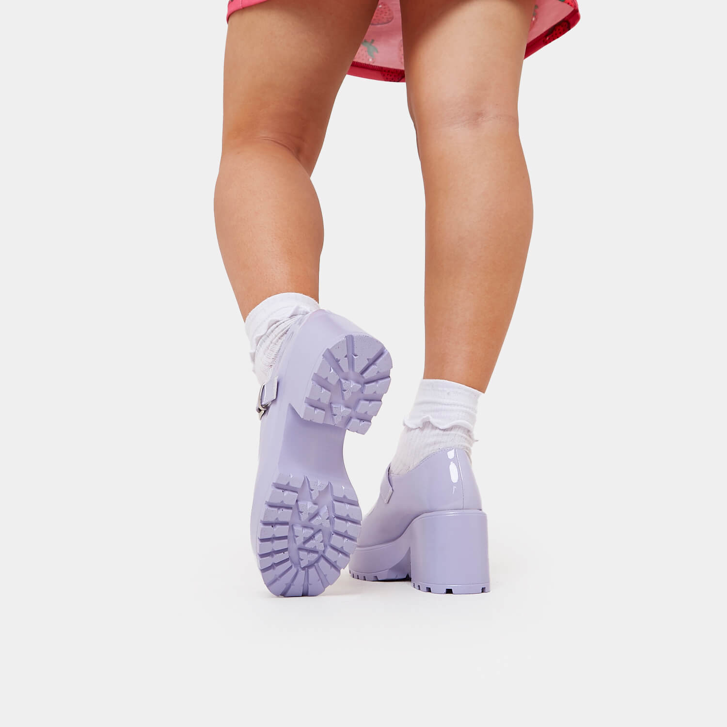 KOI Tira Mary Jane Shoes ' Lilac Nectar Patent Edition'-Clearance
