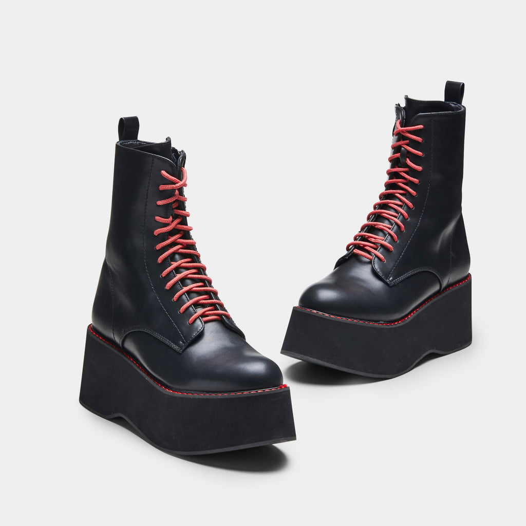 KOI Footwear ORACLE Mega Platform Boots Vegan Mega Platform Boots