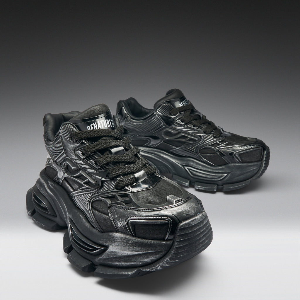 KOI Orbit Men's Chunky Trainers - Black