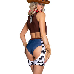 6PC Playboy Cowgirl Ranch Babe