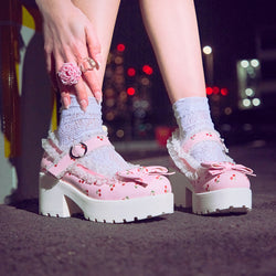 Tira Mary Janes Shoes 'Pink Cherry Bakewell Edition'