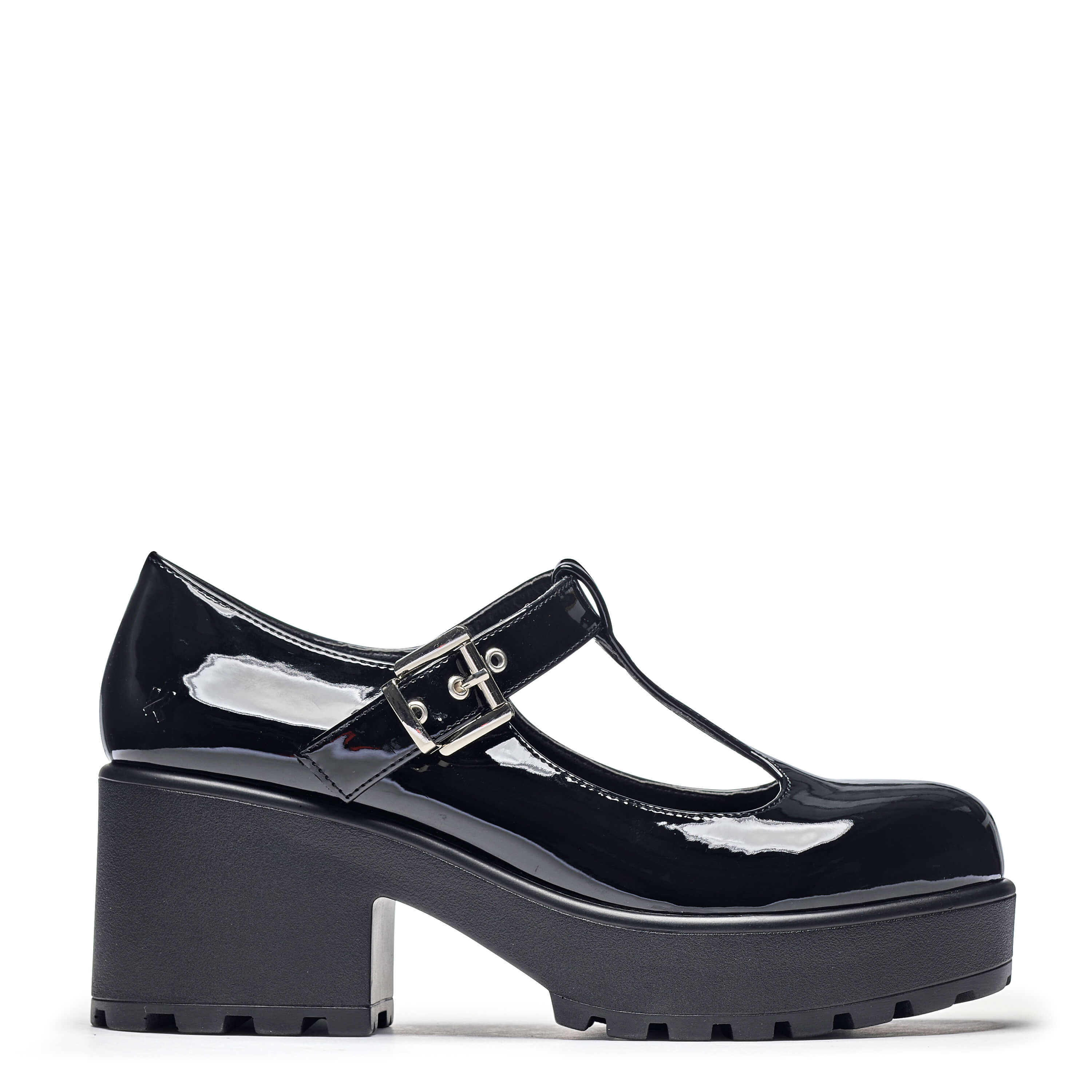 KOI SAI Black Mary Jane Shoes 'Patent Edition'-Size 5-Clearance