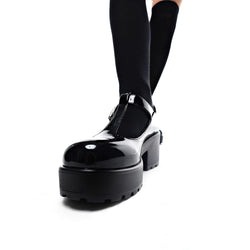 KOI SAI Black Mary Jane Shoes 'Patent Edition'-Size 5-Clearance
