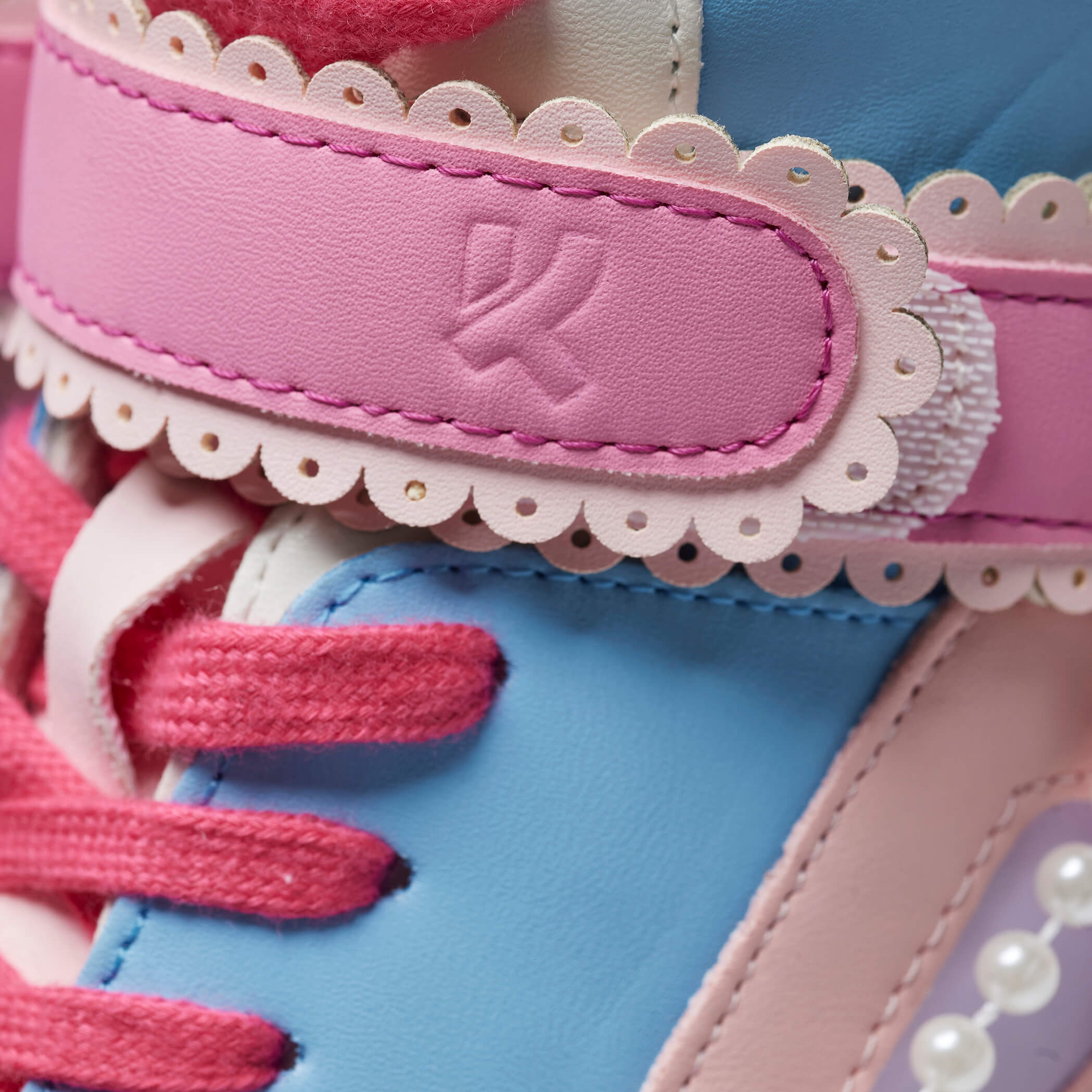 KOI Sugar Wishes Chunky Hi Top Trainers - Pastel Multi