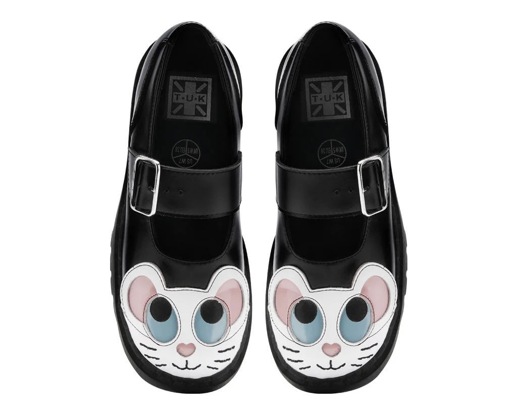 TUK Black Mouse Mary Jane