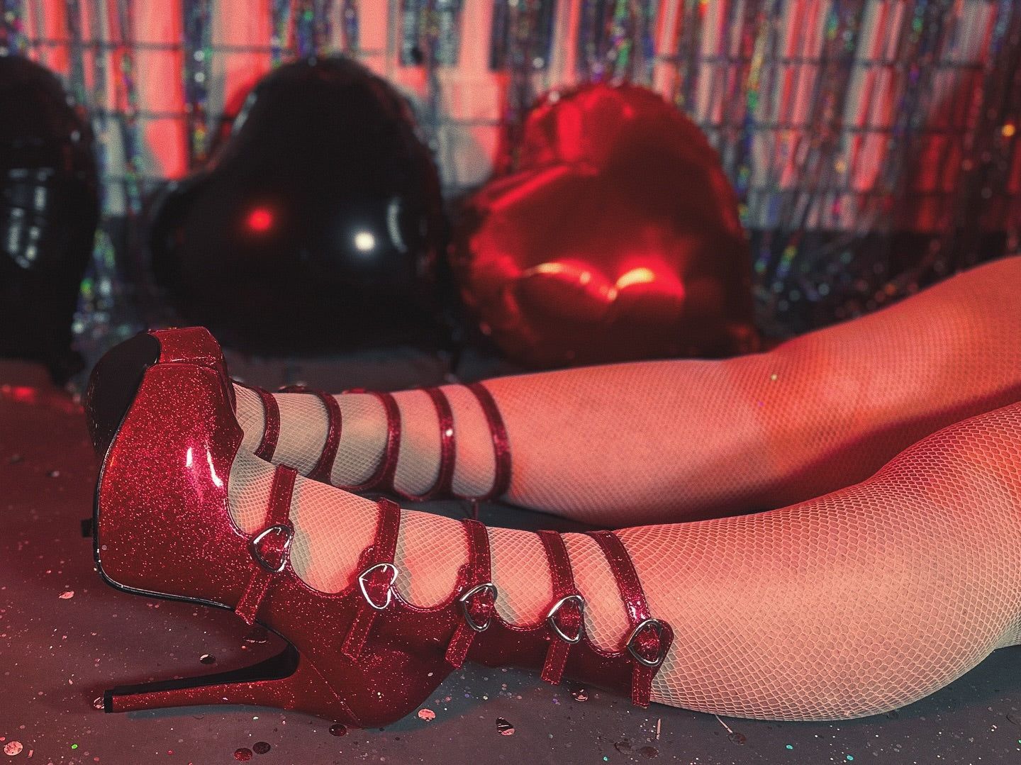 Bordello Teeze-23-Fuchsia-Size 7-Clearance