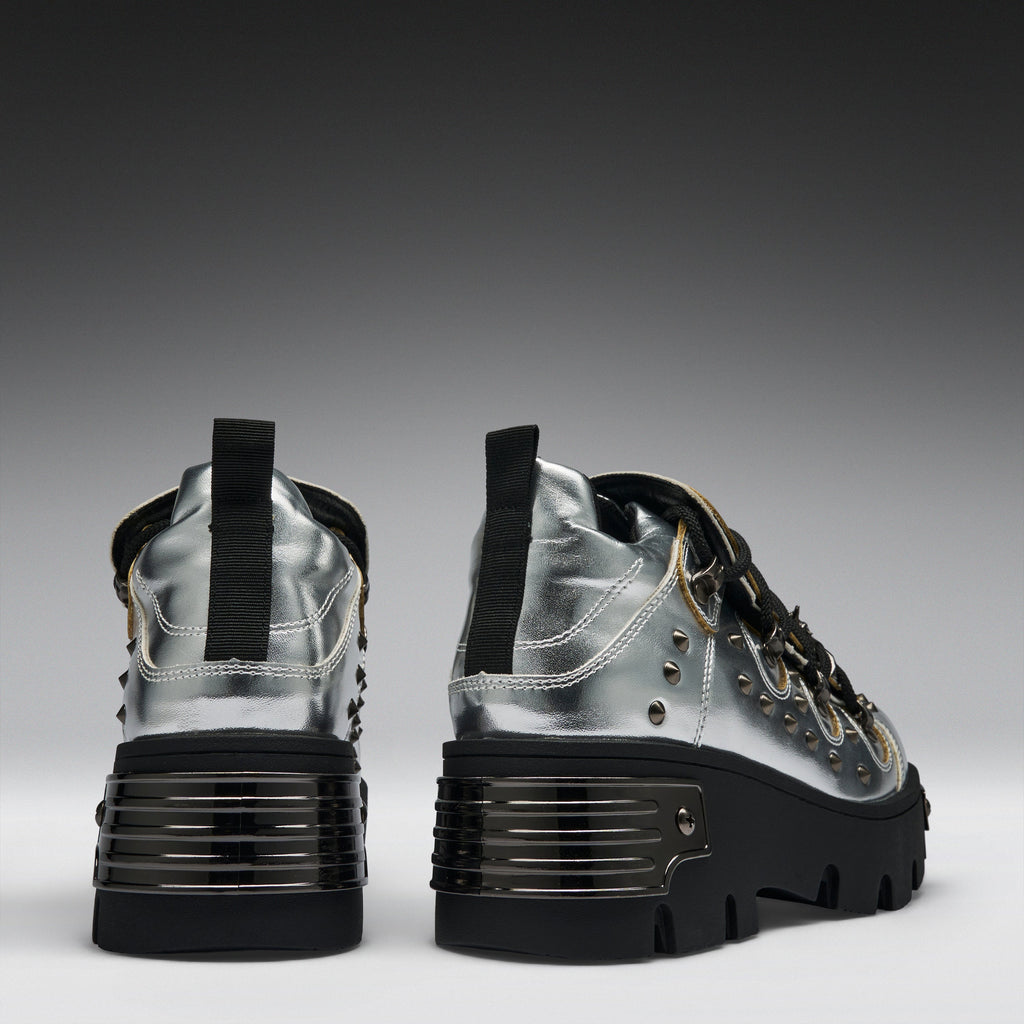 Thurnax Silver Elixir Chunky Hardware Trainers