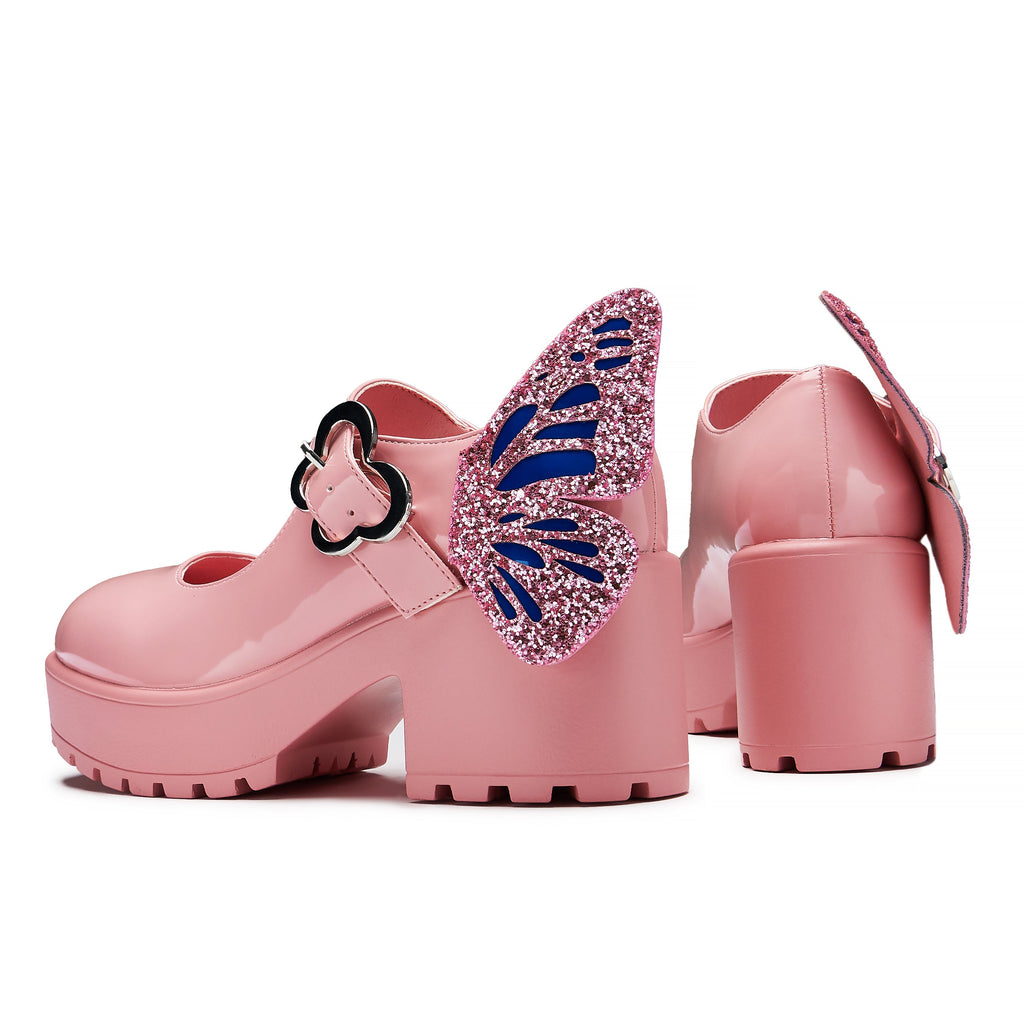 KOI Tira Pink Mary Janes ‘ Good Fairy Edition’