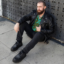 TUK-V9745 Black Glow Spiderweb Viva Mondo Creeper