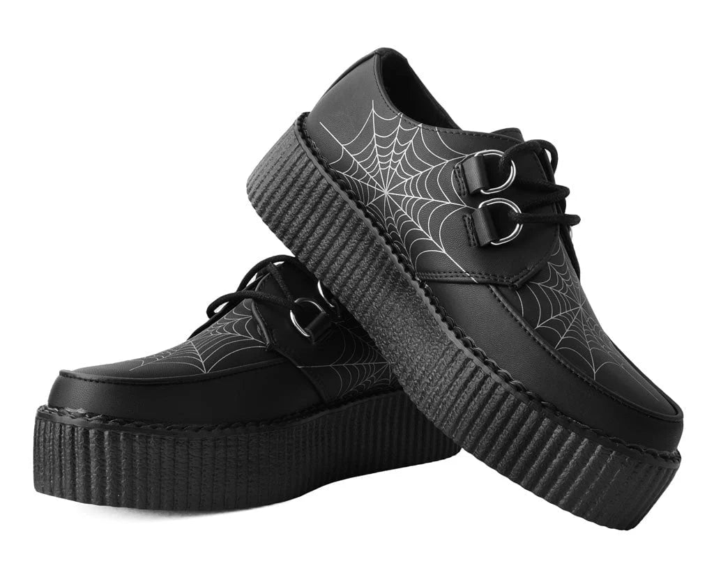 TUK Black Glow Spiderweb Viva Mondo Creeper