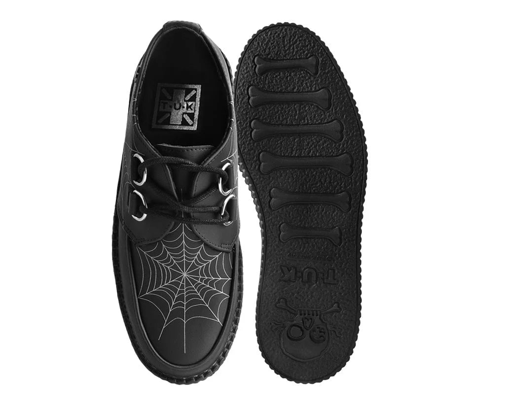 TUK Black Glow Spiderweb Viva Mondo Creeper
