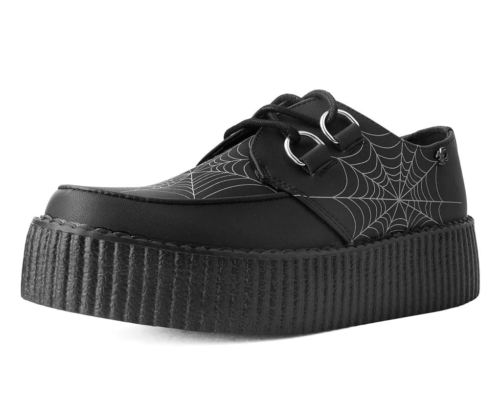 TUK Black Glow Spiderweb Viva Mondo Creeper