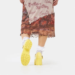 Tira Mary Jane Shoes 'Sunshine Yellow Edition'-Size 8-Clearance