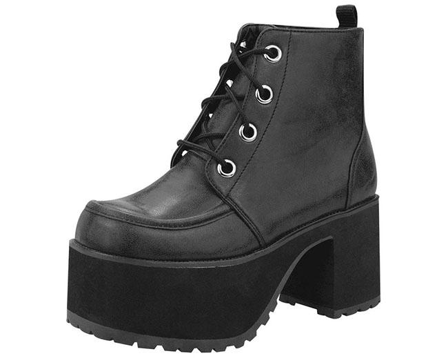 TUK Distressed Ankle Nosebleed Boots-Clearance