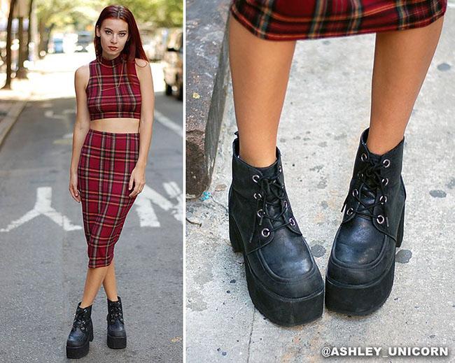 TUK Distressed Ankle Nosebleed Boots-Clearance