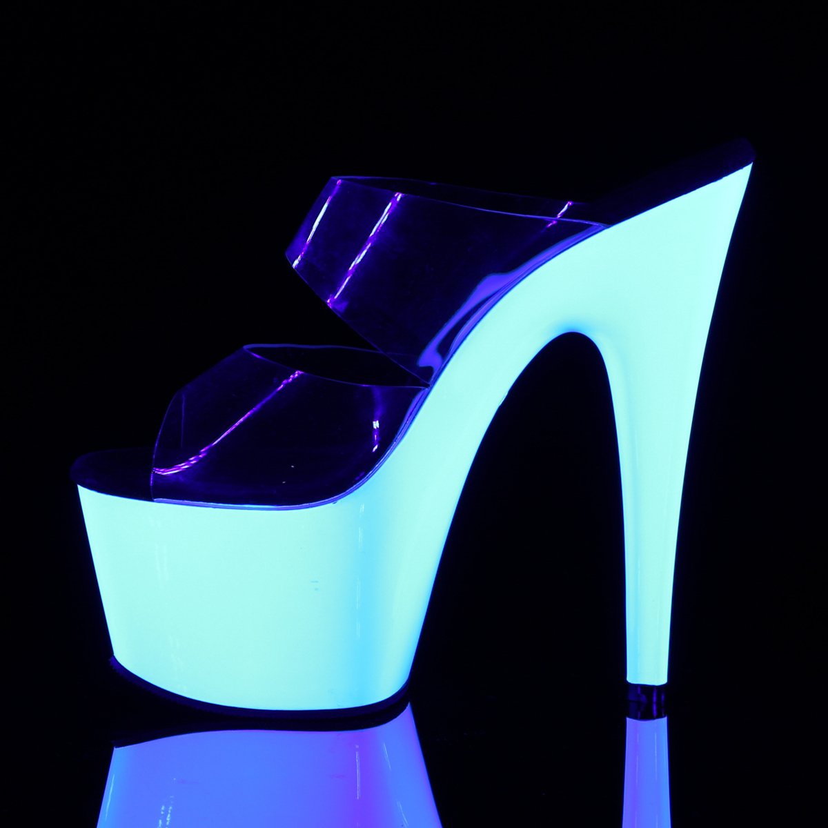 Pleaser Adore-702UV-Clearance