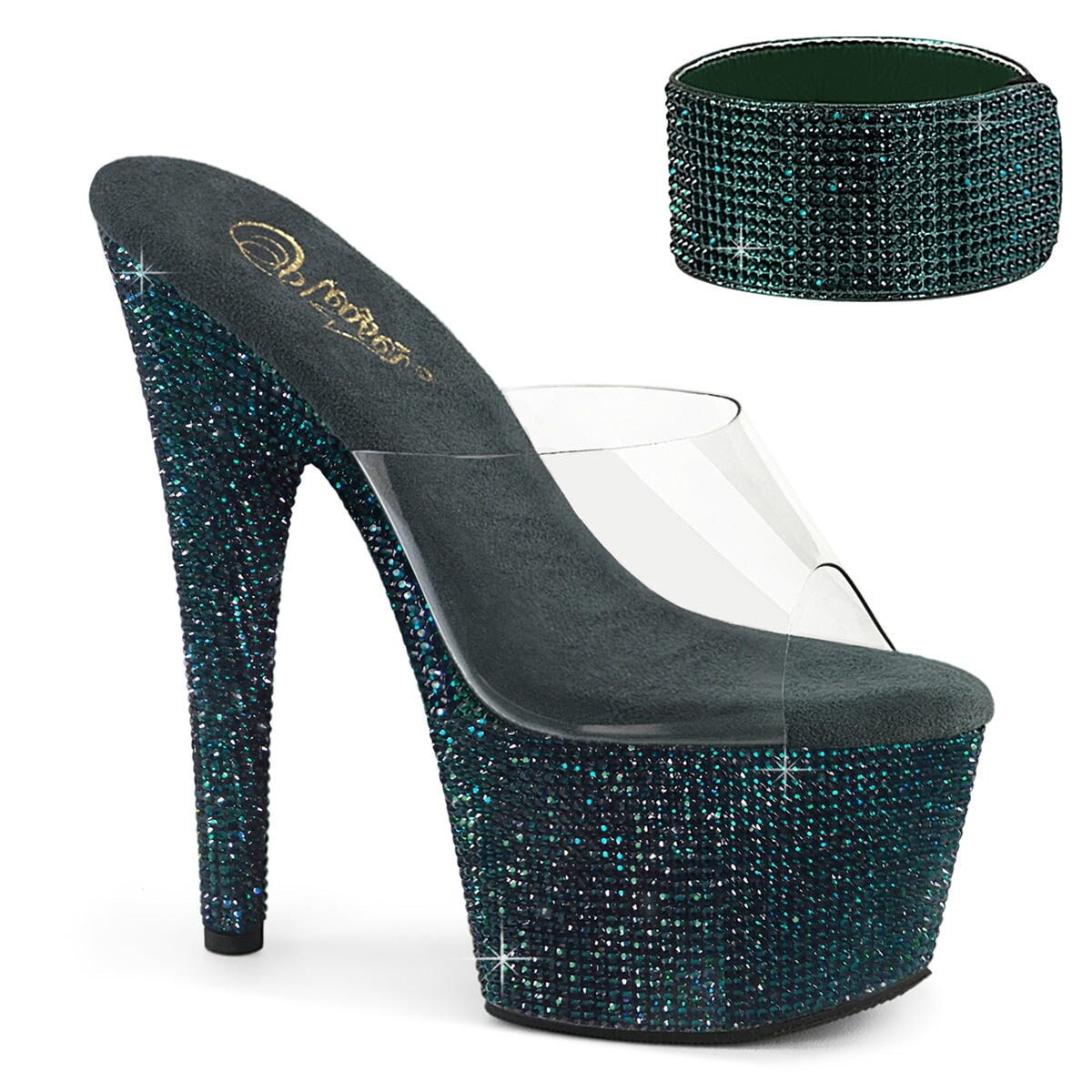 Pleaser Bejeweled-712RS-Clearance