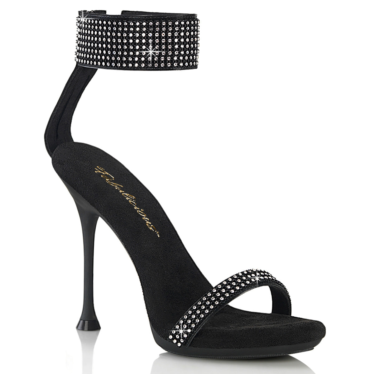 Fabulicious Cupid-440-Black-Size 7-Clearance