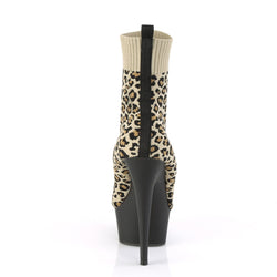 Pleaser Delight-1002LP-Leopard -Size 6-Clearance