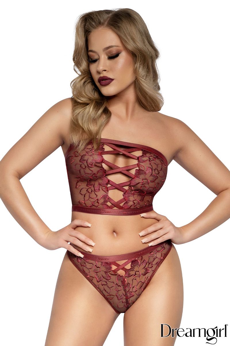 Floral Lace 2Pc. Set