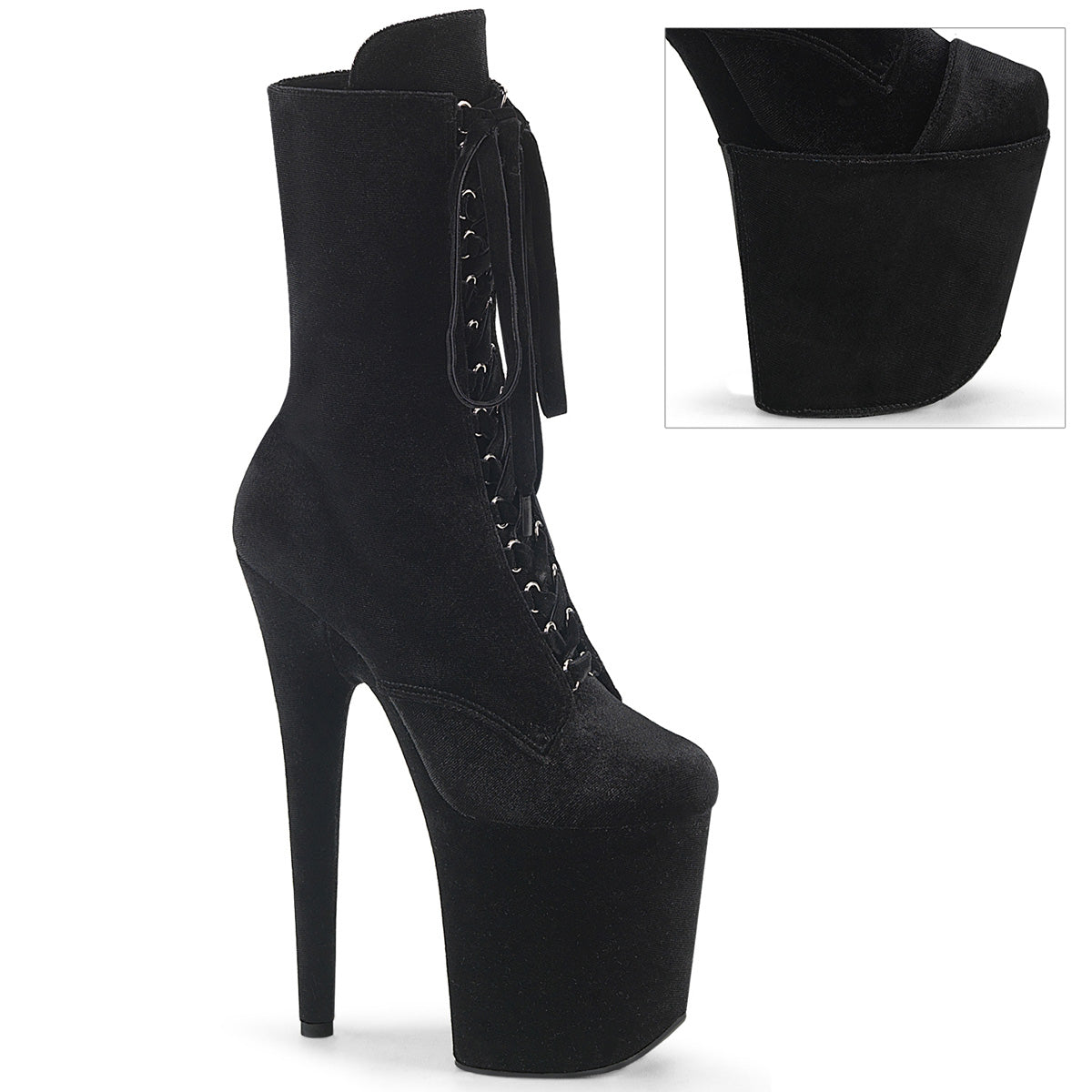 Pleaser Flamingo-1045VEL-Clearance