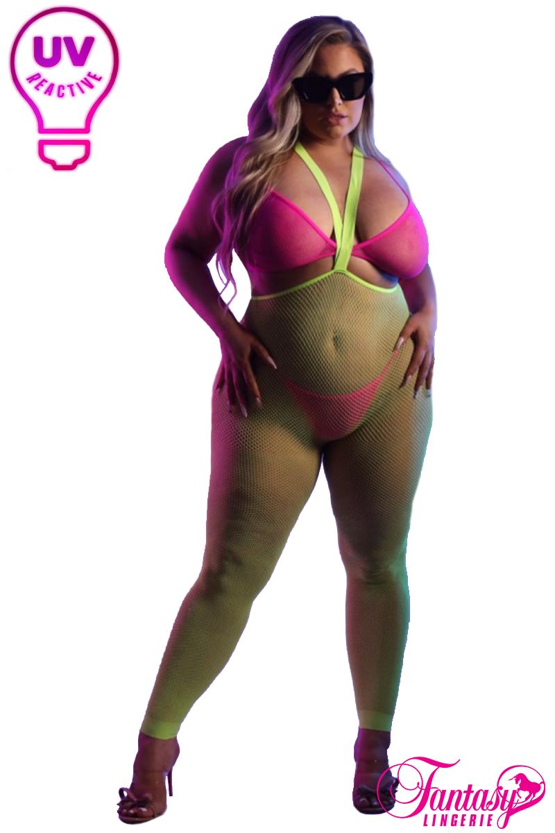 FAGL2126X-Neon Green/Neon Pink