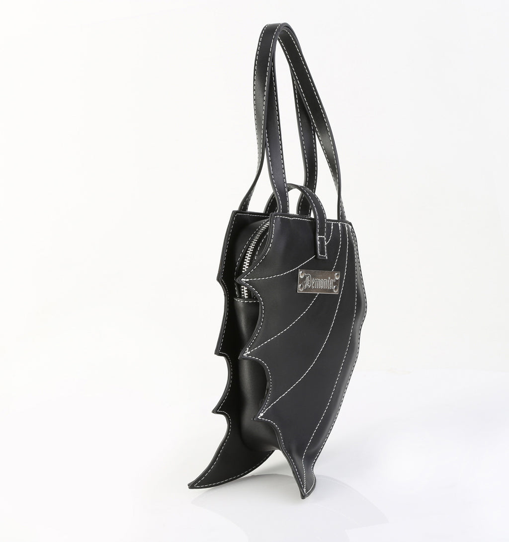 Demonia Hb-215 Faux Leather Batwing Handbag