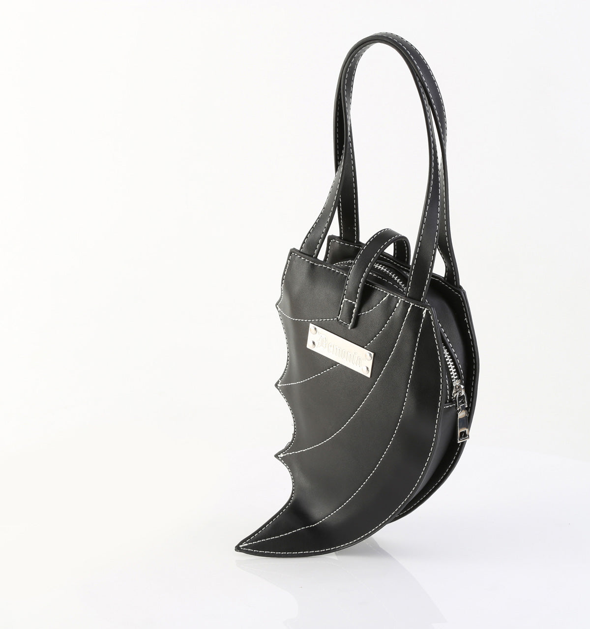 Demonia Hb-215 Faux Leather Batwing Handbag