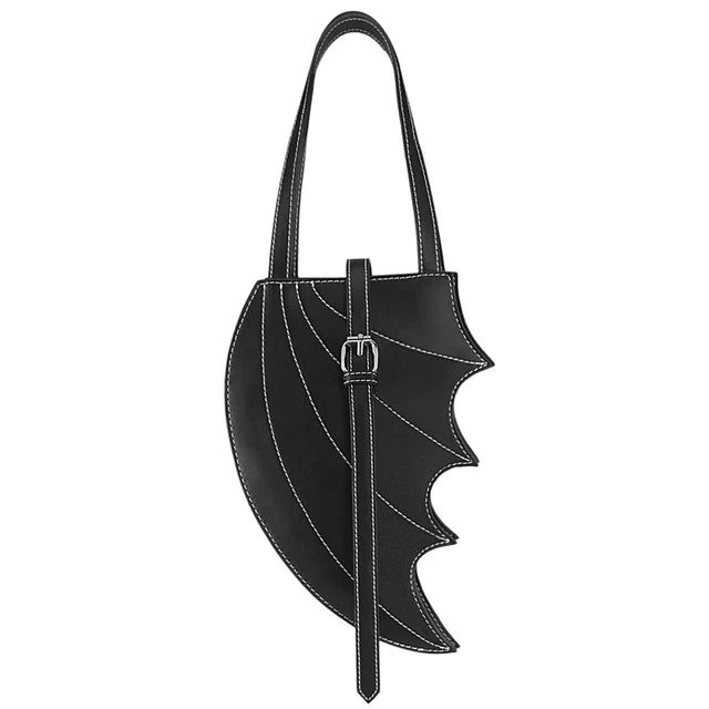 Demonia Hb-215 Faux Leather Batwing Handbag