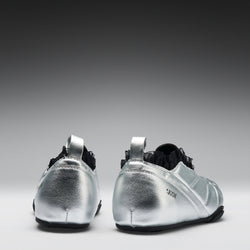 KOI Heartbreaker Sporty Slip On Shoes- Silver