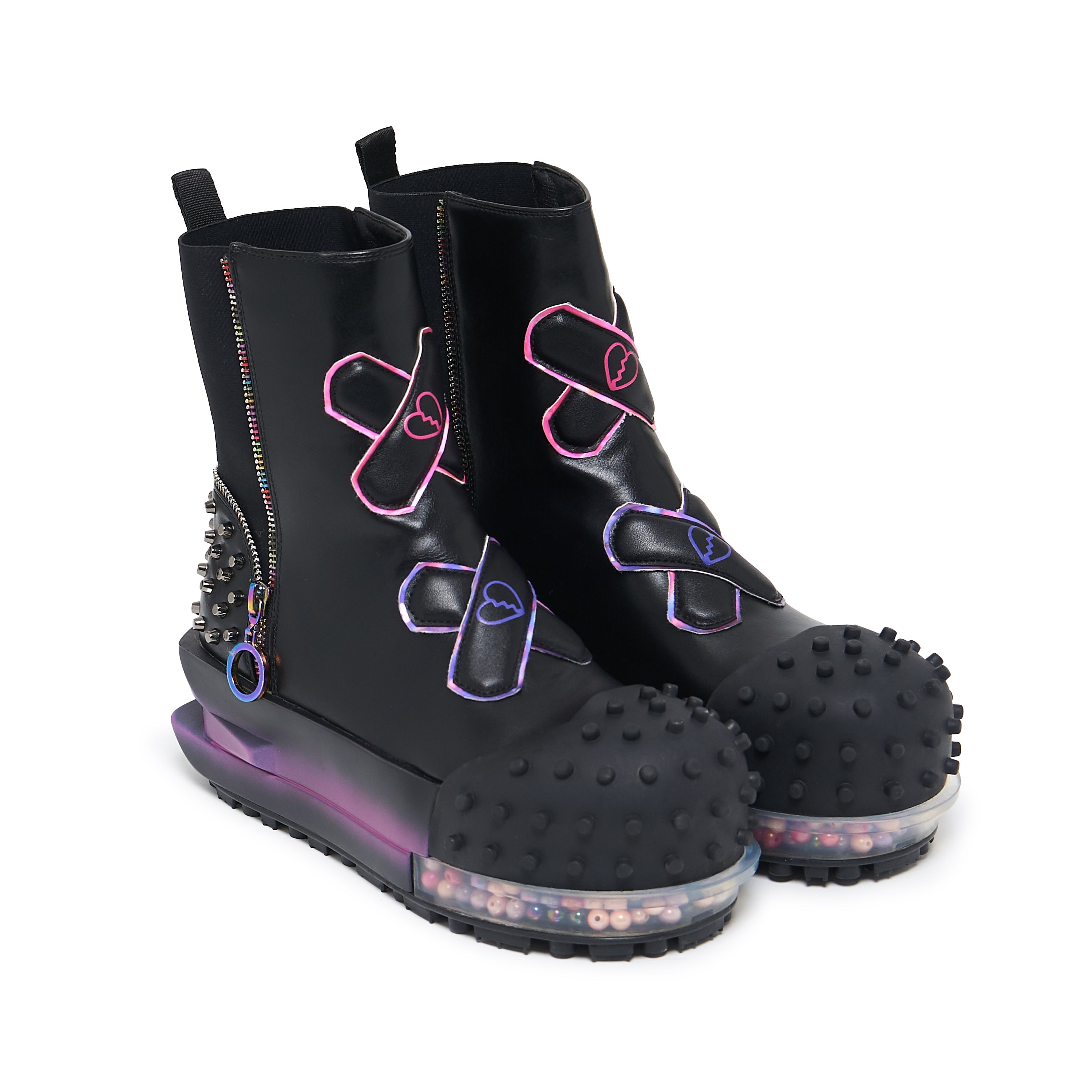 KOI Cyberpunk Boots - Black