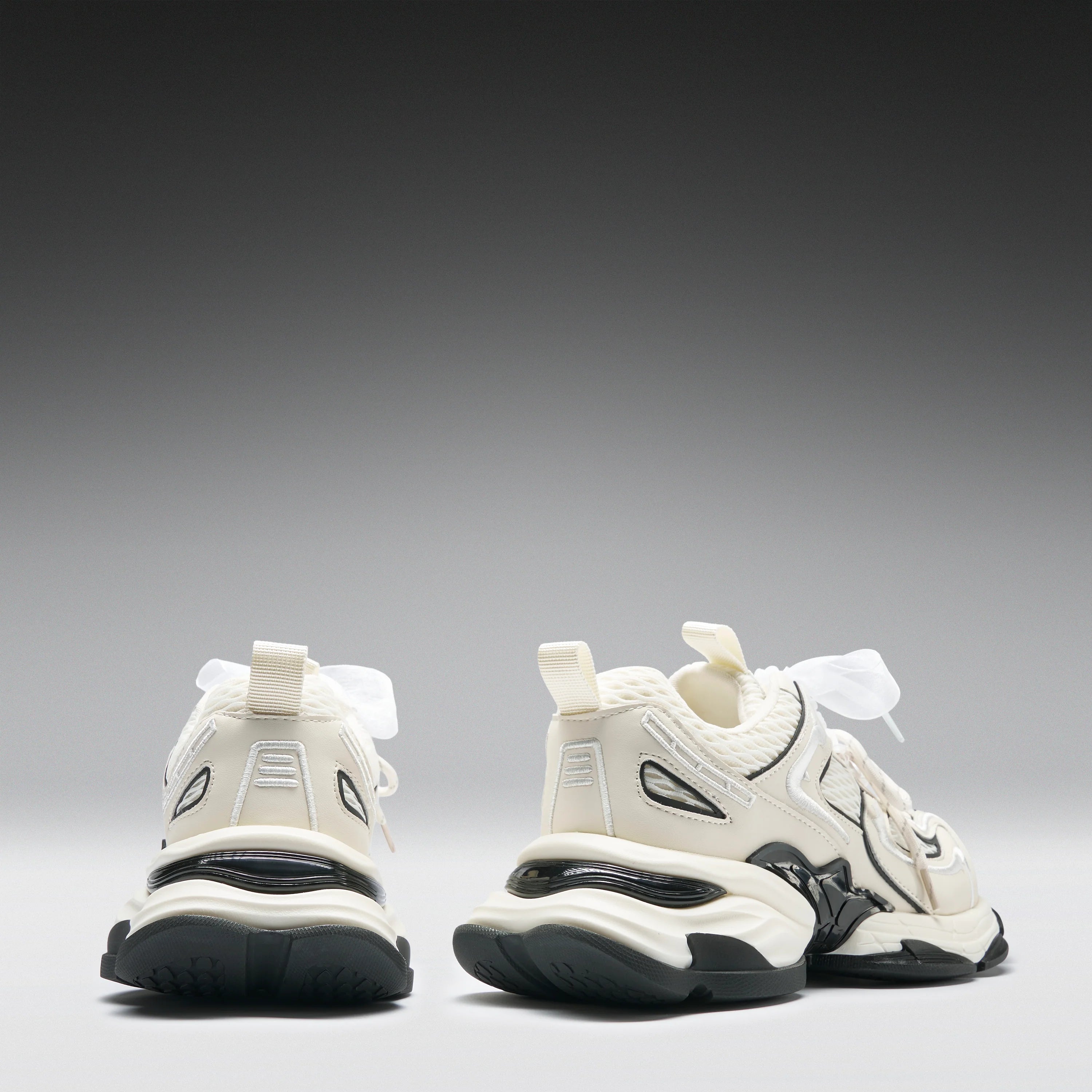 KOI Labyrinth Mega Chunky Trainers - White