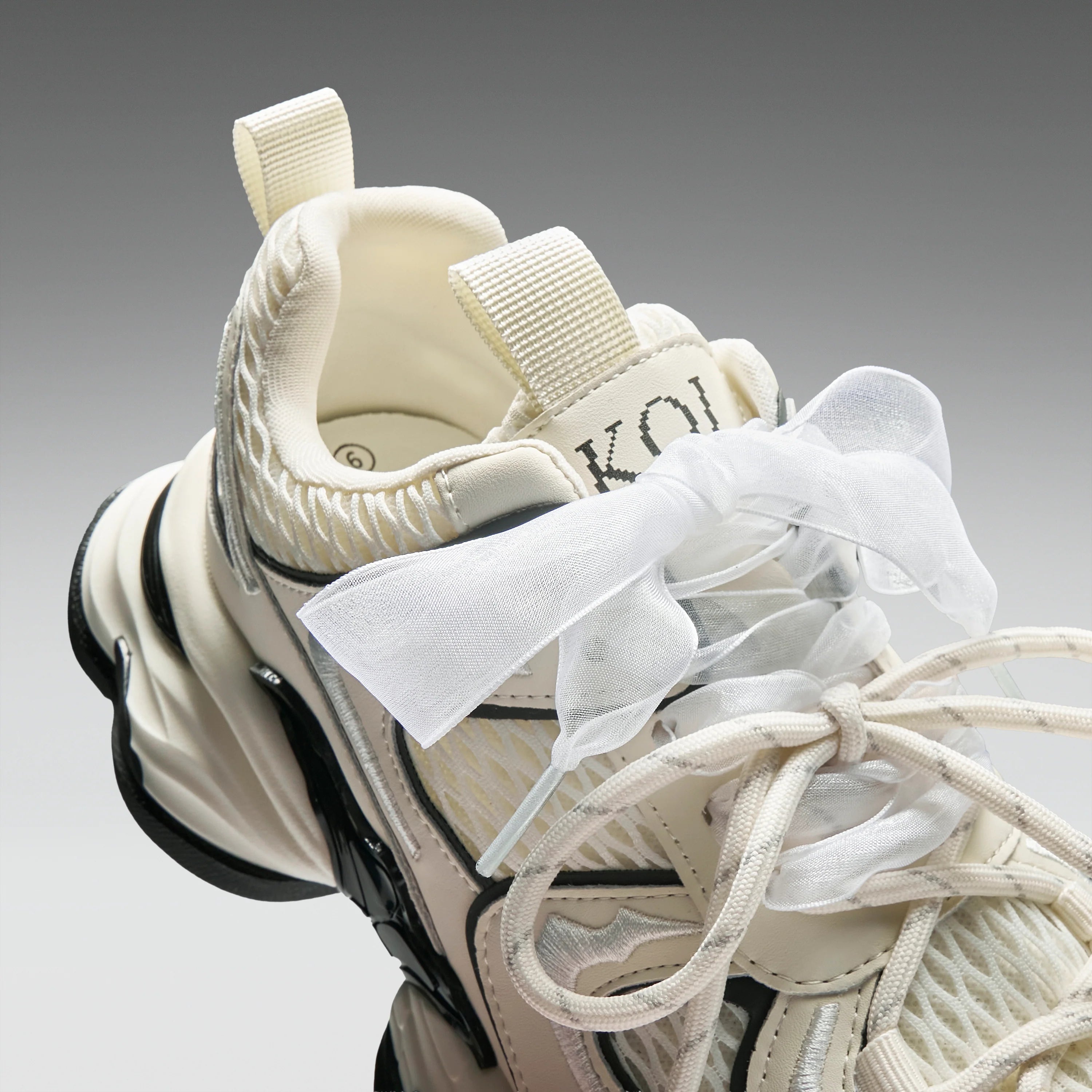KOI Labyrinth Mega Chunky Trainers - White