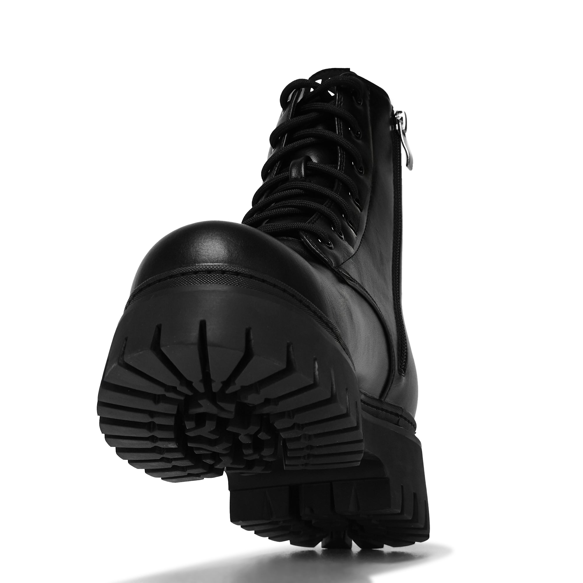 KOI Lavell Lace Up Boots - Black
