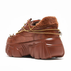 Loca Jinx Charm Trainers - Brown