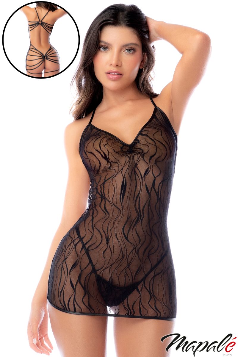 Mapale Strappy Back Chemise
