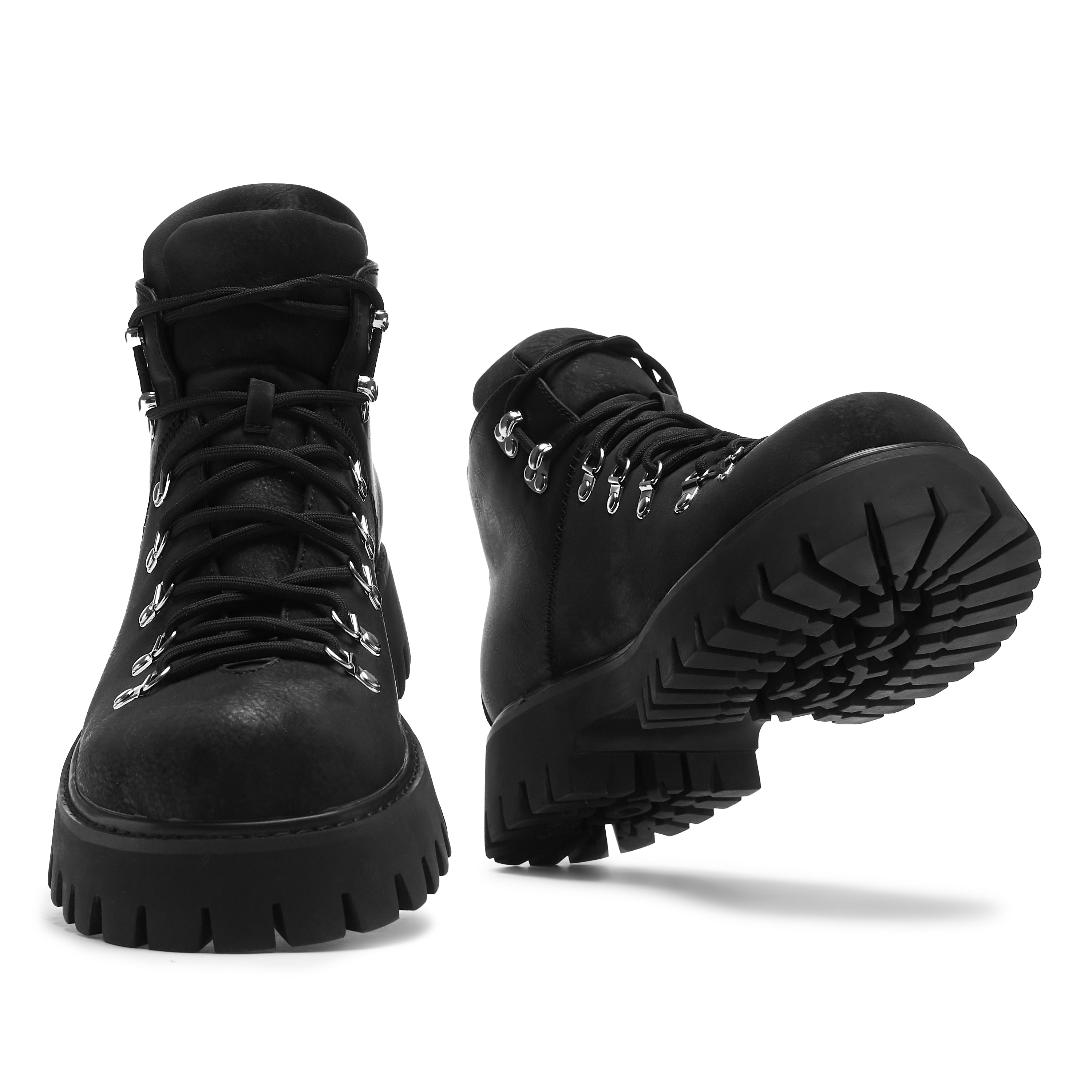 KOI Nemesis Men's Black Lace Up Boots