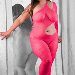 Asymmetrical Cutout Bodystocking